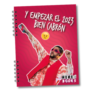 Cuaderno Memebook  - Bad Bunny (Grande / 5 Materias)