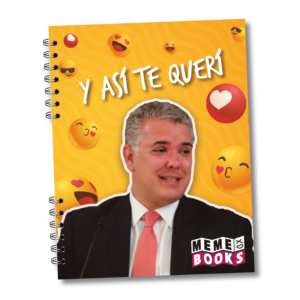 Cuaderno Memebook Así Te Querí (Grande / 5 Materias)